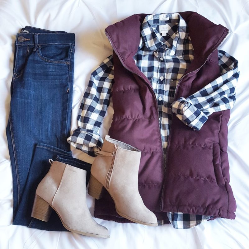 What I Wore: $15 Vest & $15 Boots (reg $30 & $45)! – Wear It For Less