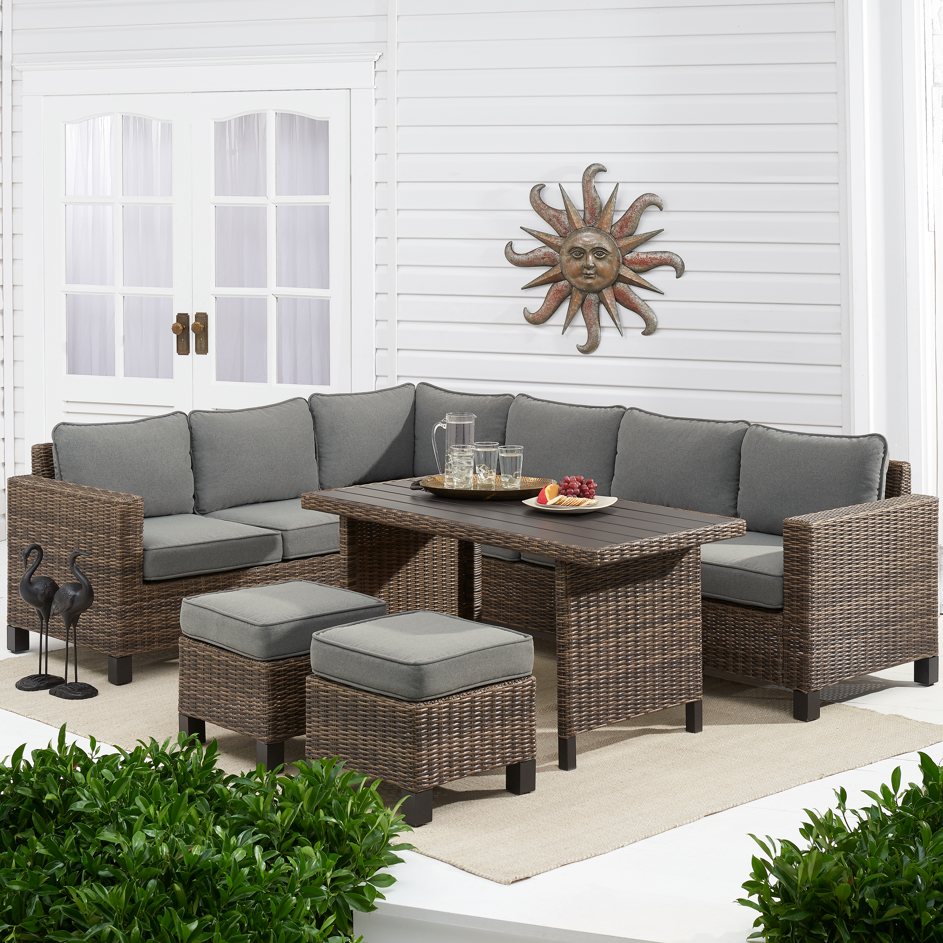 Walmart: 5 Piece Wicker Sectional - only $697 (reg $899 ... (3000 x 3000 Pixel)