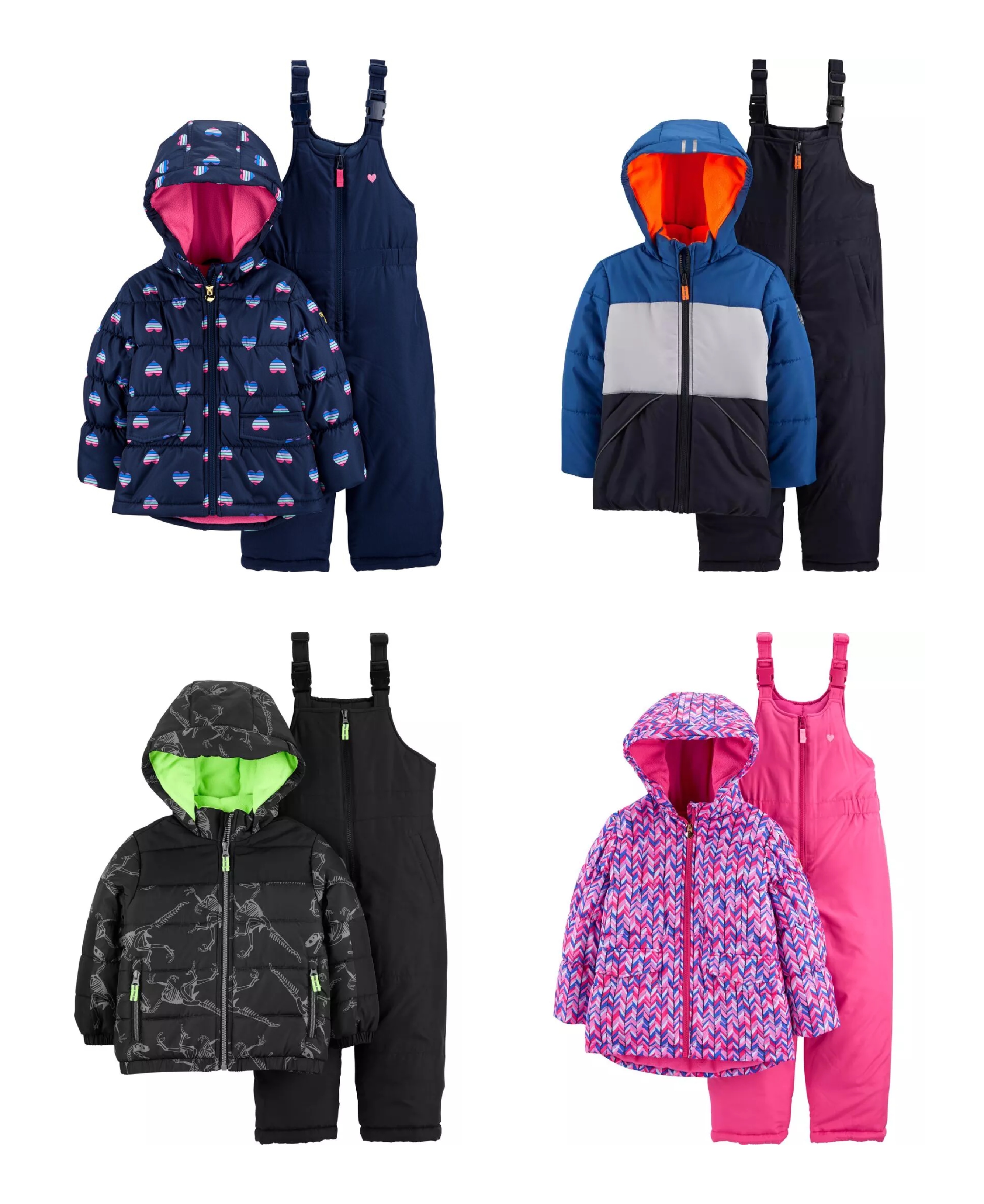 OshKosh: Toddler And Kids 2-Piece Snowsuit Sets Only $38 And $41 (reg ...