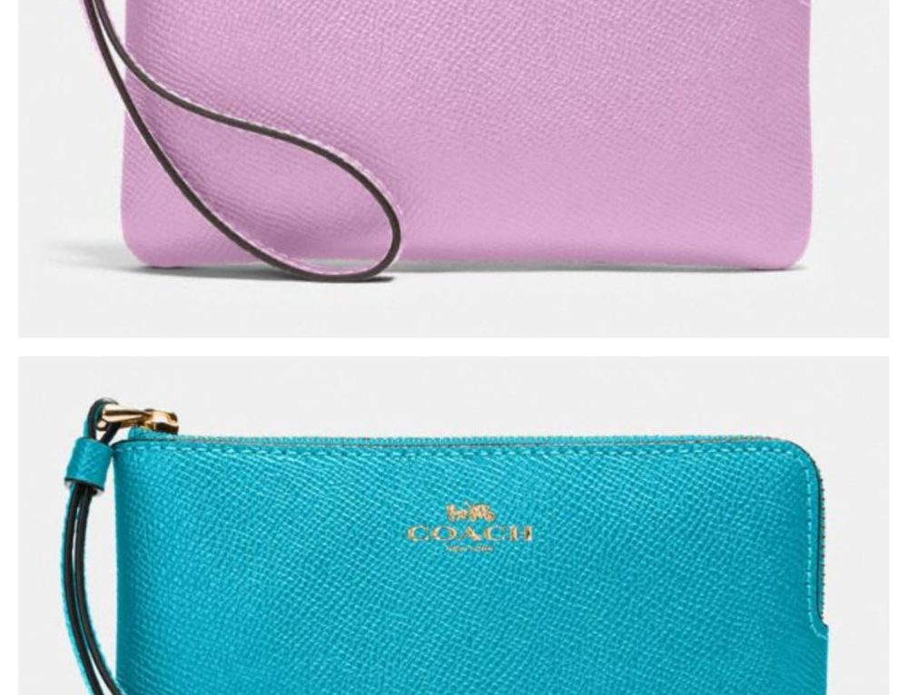 coach outlet wristlet sale